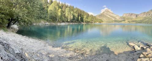 Lac de Roselend : Lac de Roselend, Beaufortin, Savoie