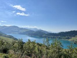 Lac de Roselend : Lac de Roselend, Beaufortin, Savoie