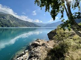 Lac de Roselend : Lac de Roselend, Beaufortin, Savoie