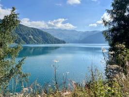 Lac de Roselend : Lac de Roselend, Beaufortin, Savoie