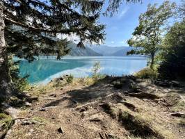 Lac de Roselend : Lac de Roselend, Beaufortin, Savoie