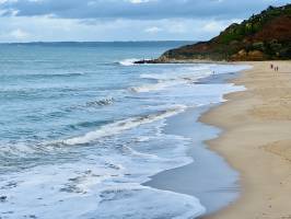 Plage des sables blancs : Locquirec, Plage des sables blancs