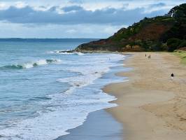 Plage des sables blancs : Locquirec, Plage des sables blancs