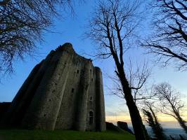 Château de Pouzauges : Tita’s Pictures, Château de Pouzauges, Coucher de soleil