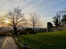 Château de Pouzauges : Tita’s Pictures, Château de Pouzauges, Coucher de soleil