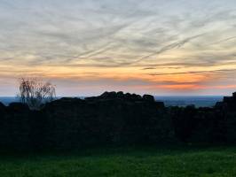 Château de Pouzauges : Tita’s Pictures, Château de Pouzauges, Coucher de soleil