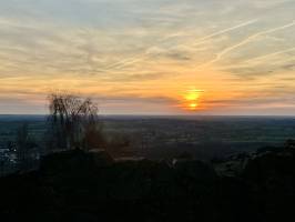 Coucher de soleil : Tita’s Pictures, Château de Pouzauges, Coucher de soleil